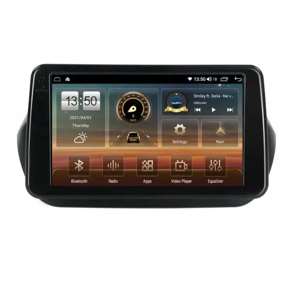 Navigatie dedicata cu Android Citroen Nemo 2008 - 2018, 8GB RAM, Radio GPS Dual Zone, Display HD QLED 9" Touchscreen, Internet Wi-Fi si slot SIM 4G, Bluetooth, MirrorLink, USB