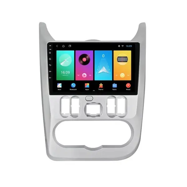 Navigatie dedicata cu Android Dacia Duster I 2010 - 2013, 2GB RAM, Radio GPS Dual Zone, Display HD IPS 9" Touchscreen, Internet Wi-Fi, Bluetooth, MirrorLink, USB