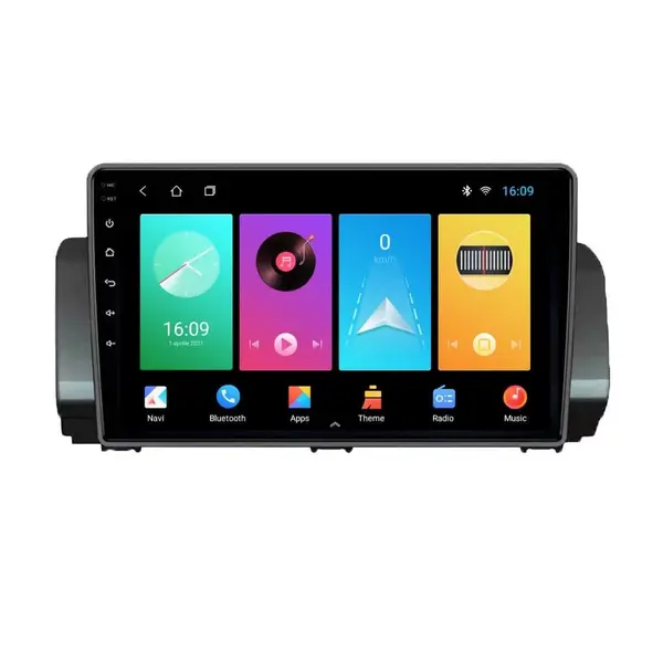 Navigatie dedicata cu Android Dacia Jogger dupa 2021, 1GB RAM, Radio GPS Dual Zone, Display HD IPS 9" Touchscreen, Internet Wi-Fi, Bluetooth, MirrorLink, USB