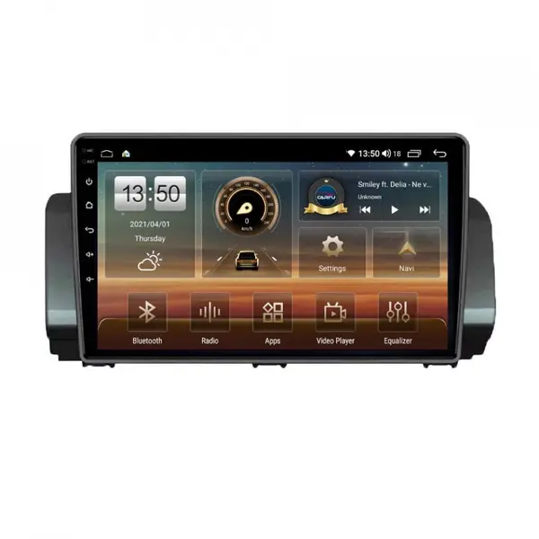 Navigatie dedicata cu Android Dacia Jogger dupa 2021, 8GB RAM, Radio GPS Dual Zone, Display HD QLED 9" Touchscreen, Internet Wi-Fi si slot SIM 4G, Bluetooth, MirrorLink, USB