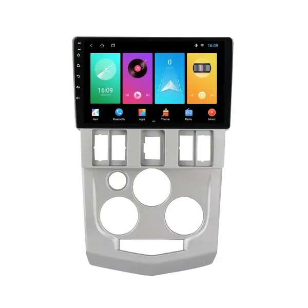 Navigatie dedicata cu Android Dacia Logan I 2004 - 2008, 1GB RAM, Radio GPS Dual Zone, Display HD IPS 9" Touchscreen, Internet Wi-Fi, Bluetooth, MirrorLink, USB
