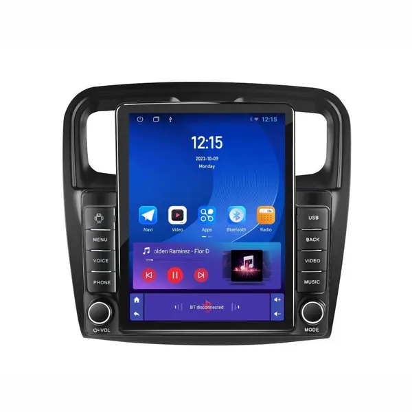 Navigatie dedicata cu Android Dacia Logan II 2012 - 2020, 1GB RAM, Radio GPS Dual Zone, Touchscreen IPS 9.7" HD tip Tesla, Internet Wi-Fi, Bluetooth, MirrorLink, USB