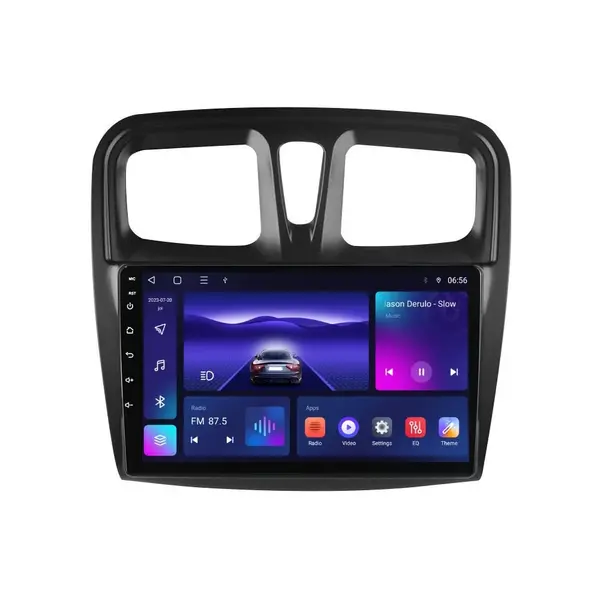 Navigatie dedicata cu Android Dacia Logan II 2012 - 2020, 4GB RAM, Radio GPS Dual Zone, Display HD IPS 10" Touchscreen, Internet Wi-Fi, Bluetooth, MirrorLink, USB