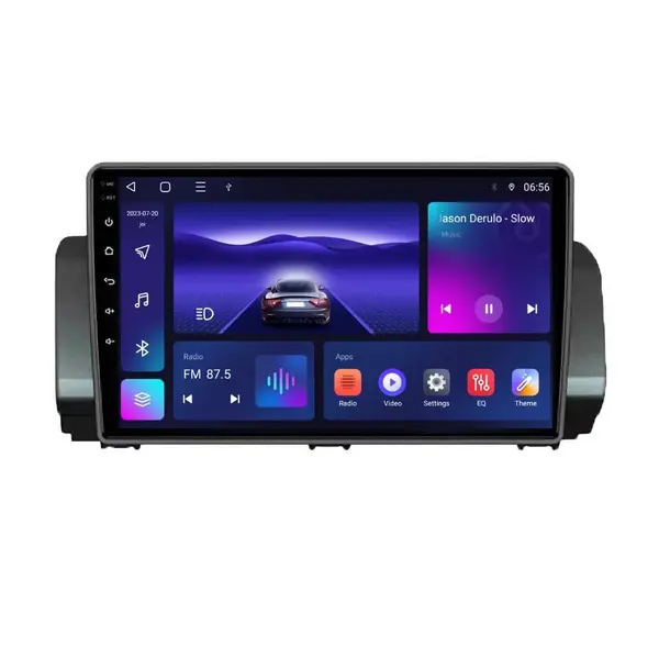 Navigatie dedicata cu Android Dacia Sandero III dupa 2021, 4GB RAM, Radio GPS Dual Zone, Display HD IPS 9" Touchscreen, Internet Wi-Fi, Bluetooth, MirrorLink, USB