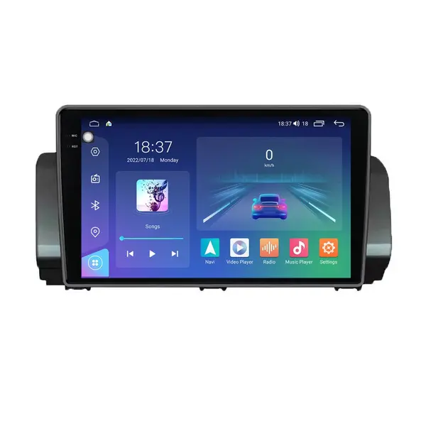 Navigatie dedicata cu Android Dacia Sandero III dupa 2021, 8GB RAM, Radio GPS Dual Zone, Display 2K QLED 9.5" Touchscreen, Internet Wi-Fi si slot SIM 4G, Bluetooth, MirrorLink, USB