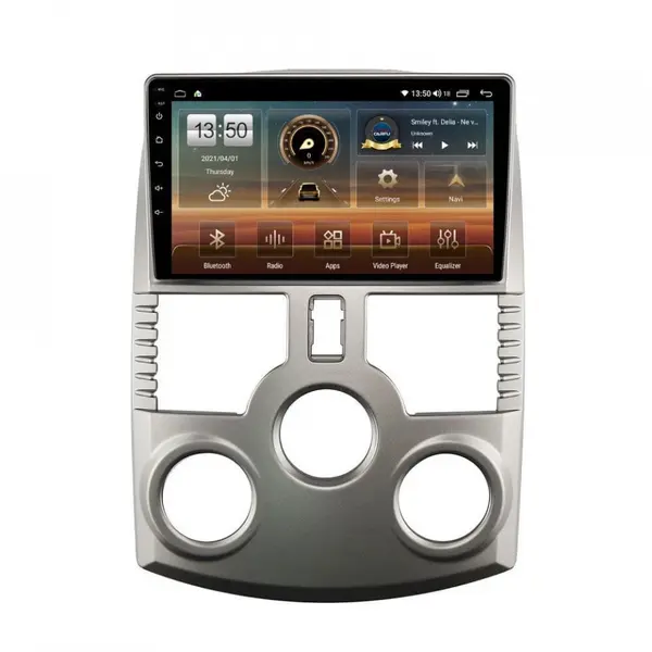 Navigatie dedicata cu Android Daihatsu Terios dupa 2005, 8GB RAM, Radio GPS Dual Zone, Display HD QLED 9" Touchscreen, Internet Wi-Fi si slot SIM 4G, Bluetooth, MirrorLink, USB