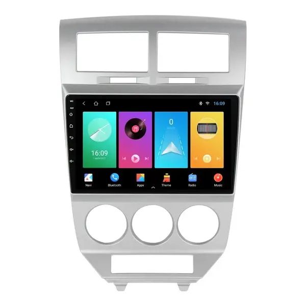 Navigatie dedicata cu Android Dodge Caliber 2006 - 2010, 2GB RAM, Radio GPS Dual Zone, Display HD IPS 10" Touchscreen, Internet Wi-Fi, Bluetooth, MirrorLink, USB