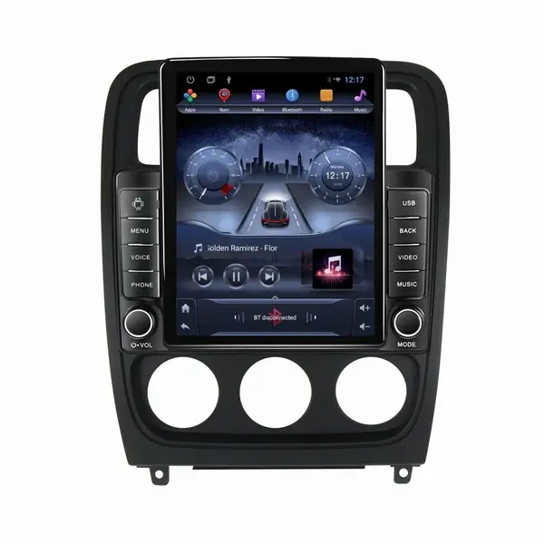 Navigatie dedicata cu Android Dodge Caliber 2010 - 2012, 2GB RAM, Radio GPS Dual Zone, Touchscreen IPS 9.7" HD tip Tesla, Internet Wi-Fi, Bluetooth, MirrorLink, USB