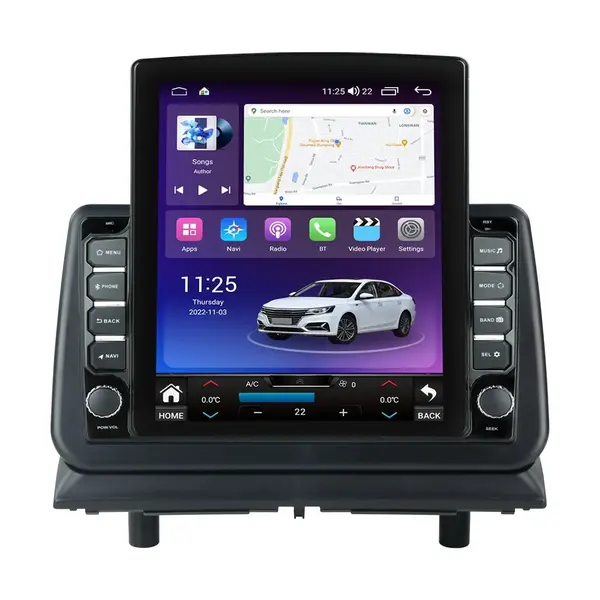 Navigatie dedicata cu Android Dodge Nitro 2006 - 2013, 4GB RAM, Radio GPS Dual Zone, Touchscreen IPS 9.7'' HD tip Tesla, Internet Wi-Fi si slot SIM 4G, Bluetooth, MirrorLink, USB
