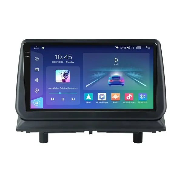 Navigatie dedicata cu Android Dodge Nitro 2006 - 2013, 8GB RAM, Radio GPS Dual Zone, Display 2K QLED 9.5'' Touchscreen, Internet Wi-Fi si slot SIM 4G, Bluetooth, MirrorLink, USB