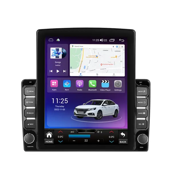 Navigatie dedicata cu Android Dodge Nitro 2006 - 2013, 8GB RAM, Radio GPS Dual Zone, Touchscreen IPS 9.7" HD tip Tesla, Internet Wi-Fi si slot SIM 4G, Bluetooth, MirrorLink, USB