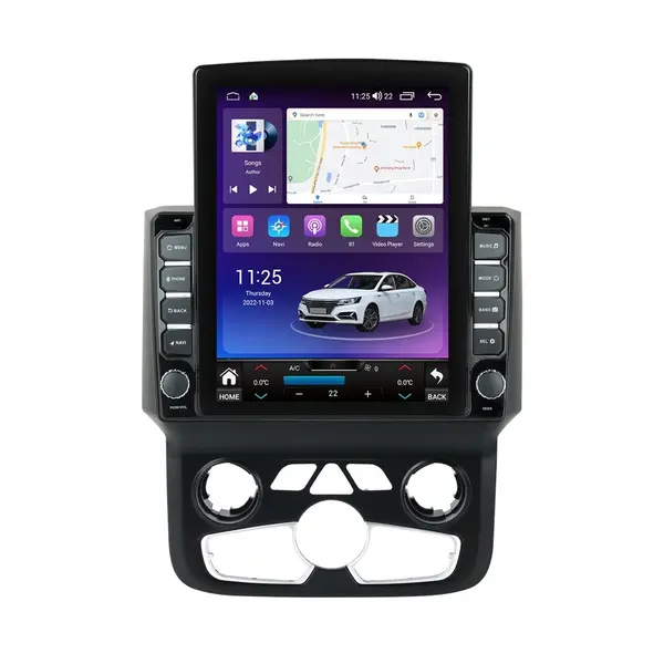 Navigatie dedicata cu Android Dodge RAM 2013 - 2018, clima automata, 4GB RAM, Radio GPS Dual Zone, Touchscreen IPS 9.7" HD tip Tesla, Internet Wi-Fi si slot SIM 4G, Bluetooth, MirrorLink, USB