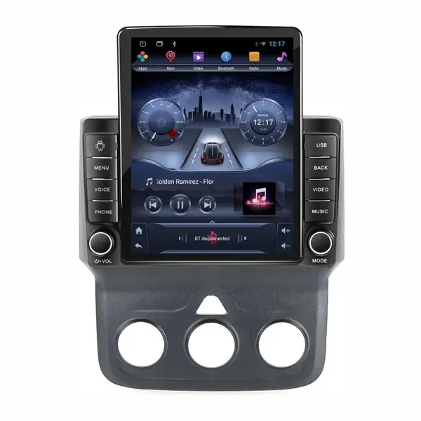 Navigatie dedicata cu Android Dodge RAM 2013 - 2018, clima manuala, 2GB RAM, Radio GPS Dual Zone, Touchscreen IPS 9.7" HD tip Tesla, Internet Wi-Fi, Bluetooth, MirrorLink, USB