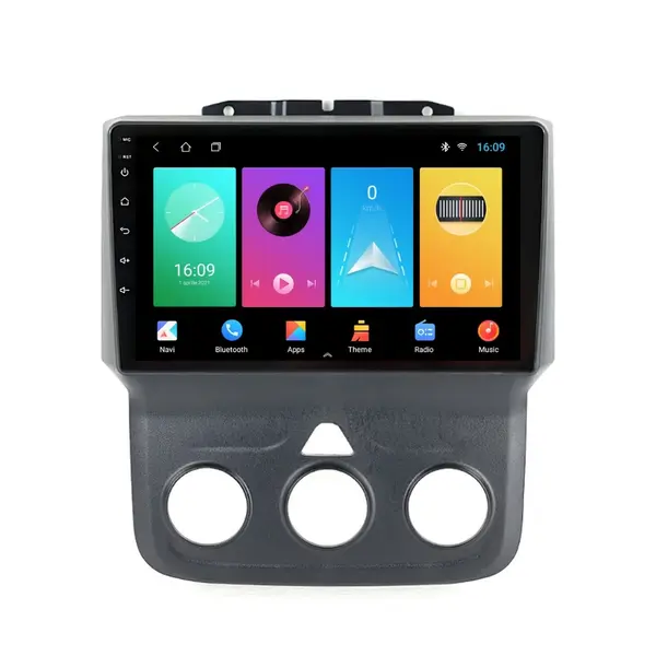 Navigatie dedicata cu Android Dodge RAM 2013 - 2018, clima manuala, 1GB RAM, Radio GPS Dual Zone, Display HD IPS 9" Touchscreen, Internet Wi-Fi, Bluetooth, MirrorLink, USB
