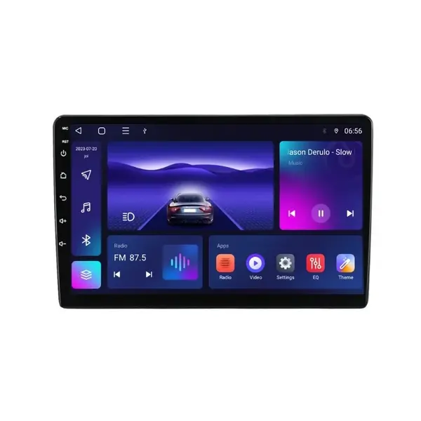 Navigatie dedicata cu Android Fiat 500 2015 - 2020, 4GB RAM, Radio GPS Dual Zone, Display HD IPS 9" Touchscreen, Internet Wi-Fi, Bluetooth, MirrorLink, USB