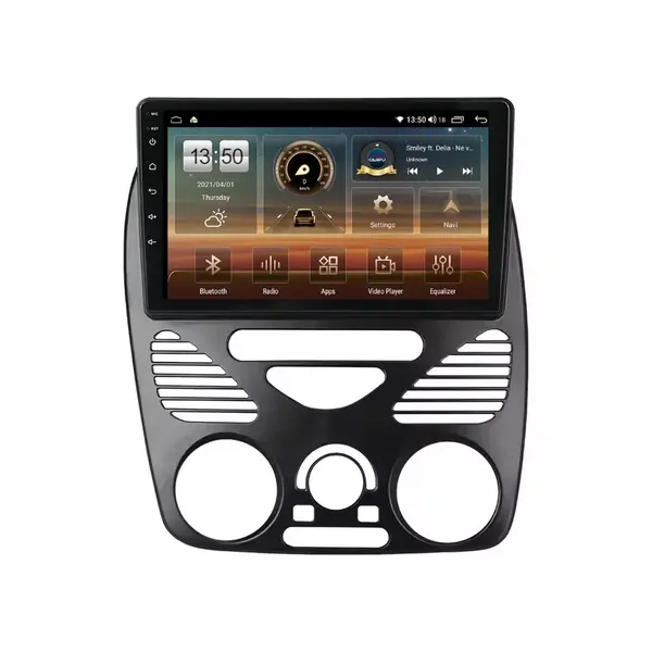 Navigatie dedicata cu Android Fiat Albea 2002 - 2009, 4GB RAM, Radio GPS Dual Zone, Display HD QLED 9" Touchscreen, Internet Wi-Fi si slot SIM 4G, Bluetooth, MirrorLink, USB