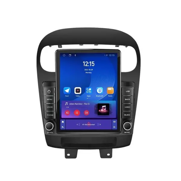 Navigatie dedicata cu Android Fiat Freemont 2011 - 2016, 1GB RAM, Radio GPS Dual Zone, Touchscreen IPS 9.7" HD tip Tesla, Internet Wi-Fi, Bluetooth, MirrorLink, USB