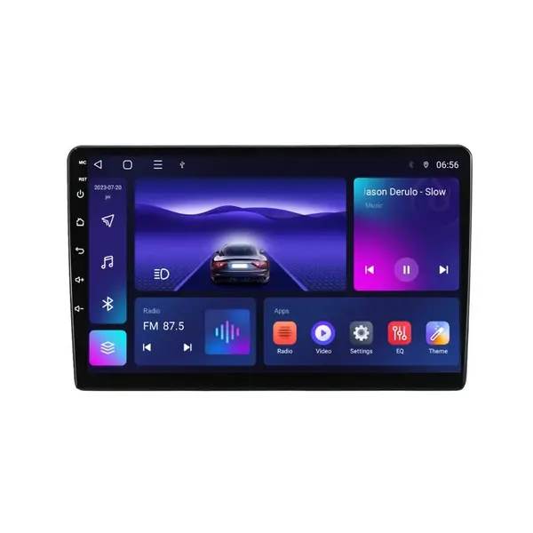 Navigatie dedicata cu Android Fiat Fullback dupa 2016, 4GB RAM, Radio GPS Dual Zone, Display HD IPS 9" Touchscreen, Internet Wi-Fi, Bluetooth, MirrorLink, USB