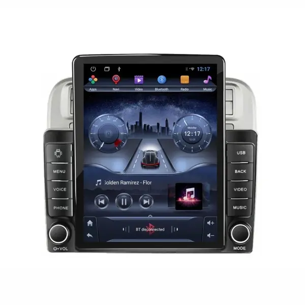 Navigatie dedicata cu Android Fiat Punto 199 / Grande Punto 2005 - 2010, 2GB RAM, Radio GPS Dual Zone, Touchscreen IPS 9.7" HD tip Tesla, Internet Wi-Fi, Bluetooth, MirrorLink, USB