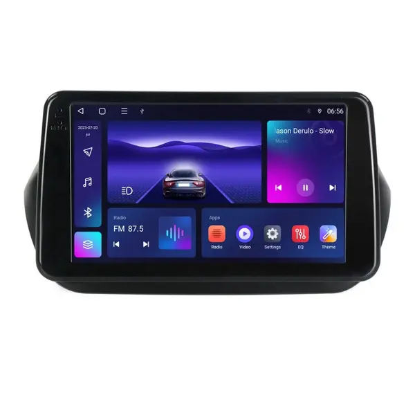 Navigatie dedicata cu Android Fiat Qubo 2008 - 2019, 4GB RAM, Radio GPS Dual Zone, Display HD IPS 9" Touchscreen, Internet Wi-Fi, Bluetooth, MirrorLink, USB