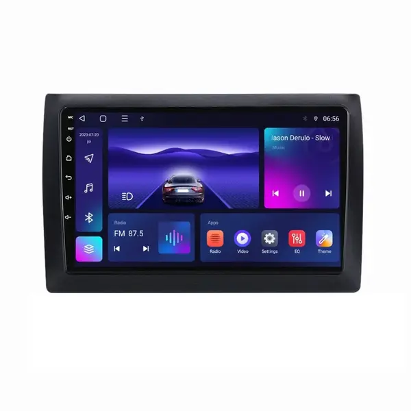 Navigatie dedicata cu Android Fiat Stilo 2001 - 2011, 4GB RAM, Radio GPS Dual Zone, Display HD IPS 9" Touchscreen, Internet Wi-Fi, Bluetooth, MirrorLink, USB