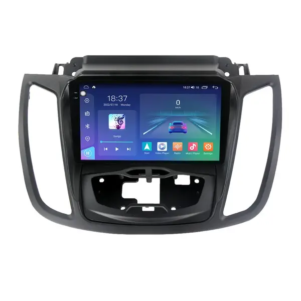 Navigatie dedicata cu Android Ford C-Max II / Grand C-Max 2010 - 2019 cu navigatie originala, 4GB RAM, Radio GPS Dual Zone, Display 2K QLED 9.5" Touchscreen, Internet Wi-Fi si slot SIM 4G, Bluetooth, MirrorLink, USB