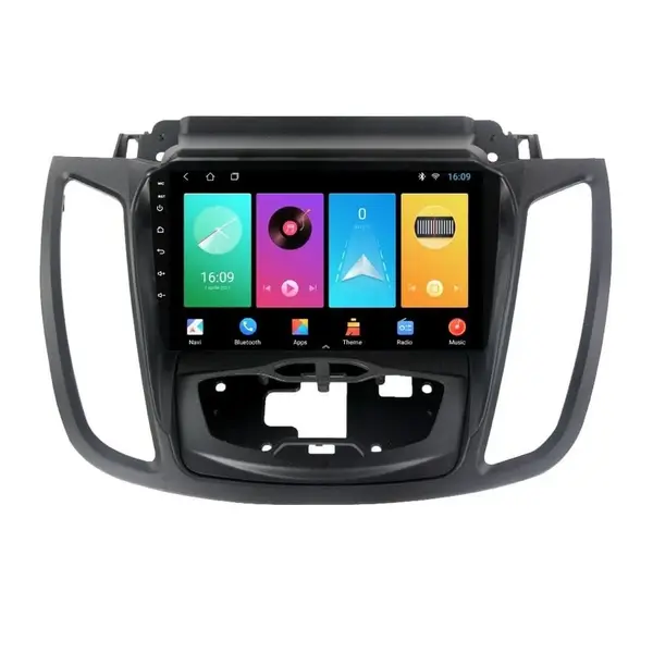 Navigatie dedicata cu Android Ford C-Max II / Grand C-Max 2010 - 2019 cu navigatie originala, 2GB RAM, Radio GPS Dual Zone, Display HD IPS 9" Touchscreen, Internet Wi-Fi, Bluetooth, MirrorLink, USB
