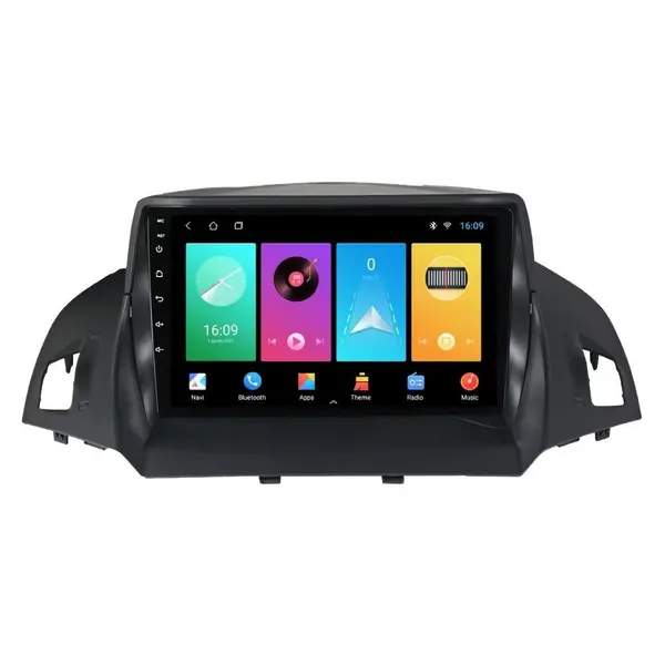 Navigatie dedicata cu Android Ford C-Max II / Grand C-Max 2010 - 2019, 2GB RAM, Radio GPS Dual Zone, Display HD IPS 9" Touchscreen, Internet Wi-Fi, Bluetooth, MirrorLink, USB