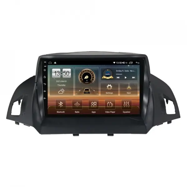 Navigatie dedicata cu Android Ford C-Max II / Grand C-Max 2010 - 2019, 8GB RAM, Radio GPS Dual Zone, Display HD QLED 9" Touchscreen, Internet Wi-Fi si slot SIM 4G, Bluetooth, MirrorLink, USB