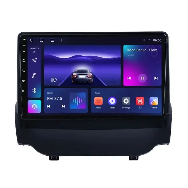 Navigatie dedicata cu Android Ford Ecosport 2012 - 2018, 4GB RAM, Radio GPS Dual Zone, Display HD IPS 9" Touchscreen, Internet Wi-Fi, Bluetooth, MirrorLink, USB