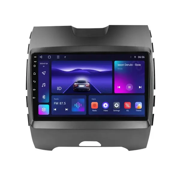 Navigatie dedicata cu Android Ford Edge 2016 - 2021, 4GB RAM, Radio GPS Dual Zone, Display HD IPS 9" Touchscreen, Internet Wi-Fi, Bluetooth, MirrorLink, USB