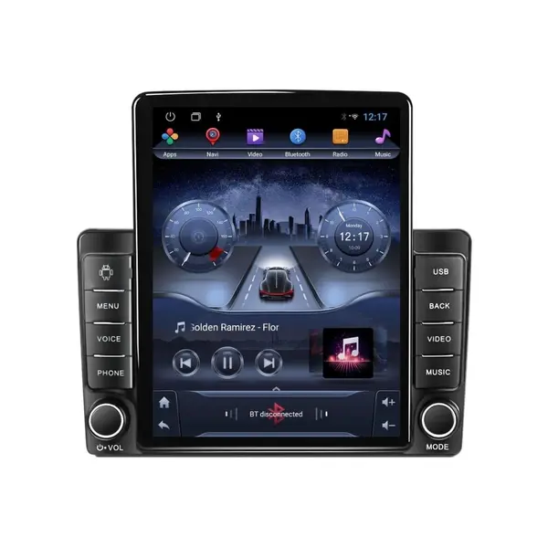 Navigatie dedicata cu Android Ford Fiesta V 2002 - 2005, 2GB RAM, Radio GPS Dual Zone, Touchscreen IPS 9.7" HD tip Tesla, Internet Wi-Fi, Bluetooth, MirrorLink, USB