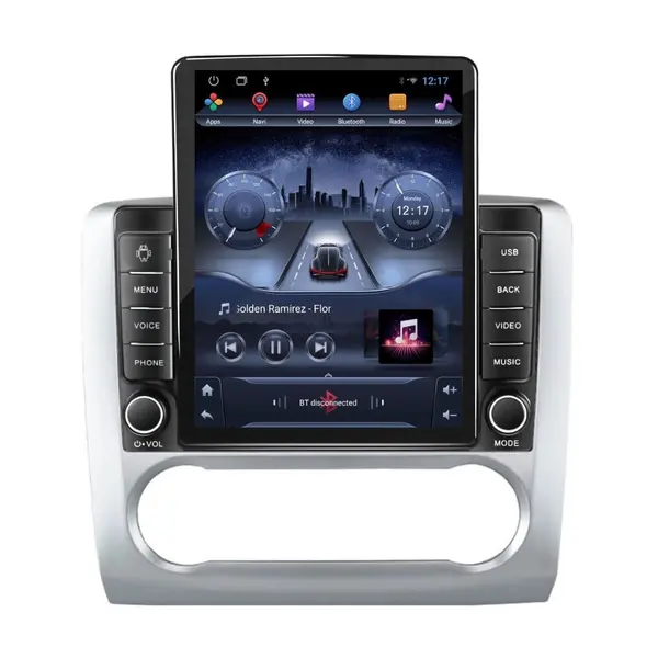 Navigatie dedicata cu Android Ford Focus II 2004 - 2011, clima automata, 2GB RAM, Radio GPS Dual Zone, Touchscreen IPS 9.7" HD tip Tesla, Internet Wi-Fi, Bluetooth, MirrorLink, USB