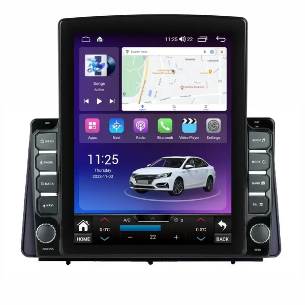 Navigatie dedicata cu Android Ford Kuga III dupa 2019, 8GB RAM, Radio GPS Dual Zone, Touchscreen IPS 9.7" HD tip Tesla, Internet Wi-Fi si slot SIM 4G, Bluetooth, MirrorLink, USB