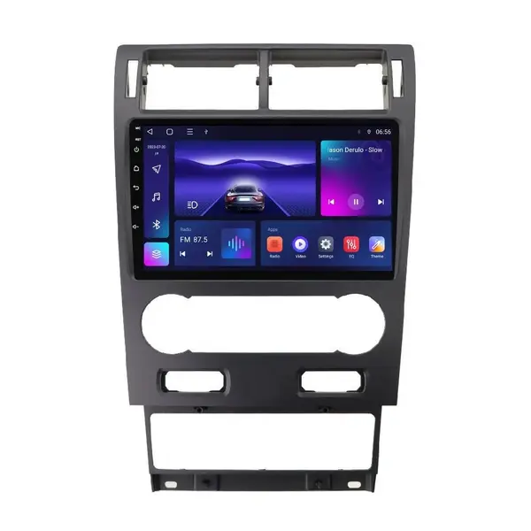 Navigatie dedicata cu Android Ford Mondeo III 2000 - 2007, clima automata, 4GB RAM, Radio GPS Dual Zone, Display HD IPS 9" Touchscreen, Internet Wi-Fi, Bluetooth, MirrorLink, USB