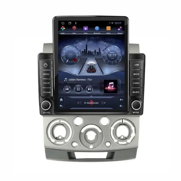 Navigatie dedicata cu Android Ford Ranger 2005 - 2011, 2GB RAM, Radio GPS Dual Zone, Touchscreen IPS 9.7" HD tip Tesla, Internet Wi-Fi, Bluetooth, MirrorLink, USB