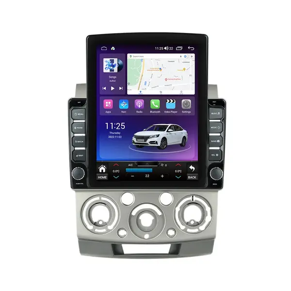 Navigatie dedicata cu Android Ford Ranger 2005 - 2011, 8GB RAM, Radio GPS Dual Zone, Touchscreen IPS 9.7" HD tip Tesla, Internet Wi-Fi si slot SIM 4G, Bluetooth, MirrorLink, USB