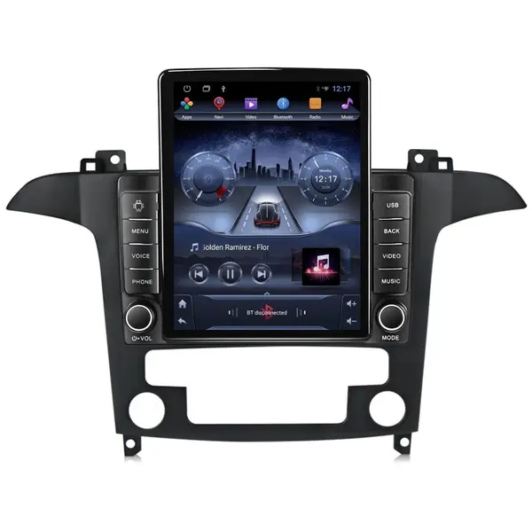 Navigatie dedicata cu Android Ford S-Max I / Galaxy II 2006 - 2015, clima automata, 2GB RAM, Radio GPS Dual Zone, Touchscreen IPS 9.7" HD tip Tesla, Internet Wi-Fi, Bluetooth, MirrorLink, USB