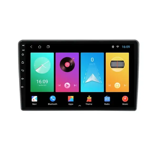 Navigatie dedicata cu Android Ford Transit dupa 2020, 2GB RAM, Radio GPS Dual Zone, Display HD IPS 10" Touchscreen, Internet Wi-Fi, Bluetooth, MirrorLink, USB