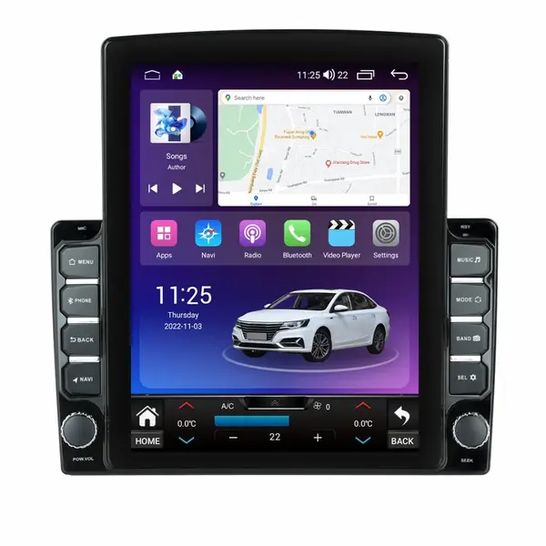 Navigatie dedicata cu Android Ford Transit dupa 2020, 8GB RAM, Radio GPS Dual Zone, Touchscreen IPS 9.7" HD tip Tesla, Internet Wi-Fi si slot SIM 4G, Bluetooth, MirrorLink, USB