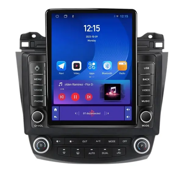 Navigatie dedicata cu Android Honda Accord VII 2003 - 2008 benzina, 1GB RAM, Radio GPS Dual Zone, Touchscreen IPS 9.7" HD tip Tesla, Internet Wi-Fi, Bluetooth, MirrorLink, USB