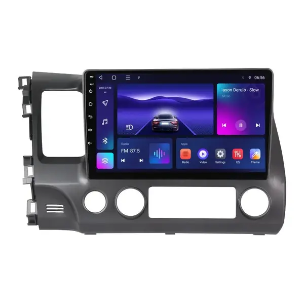 Navigatie dedicata cu Android Honda Civic VIII Sedan 2006 - 2011, 4GB RAM, Radio GPS Dual Zone, Display HD IPS 10" Touchscreen, Internet Wi-Fi, Bluetooth, MirrorLink, USB