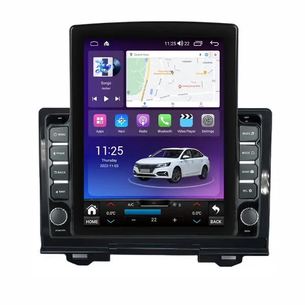Navigatie dedicata cu Android Honda HR-V dupa 2021, 4GB RAM, Radio GPS Dual Zone, Touchscreen IPS 9.7" HD tip Tesla, Internet Wi-Fi si slot SIM 4G, Bluetooth, MirrorLink, USB
