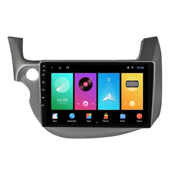 Navigatie dedicata cu Android Honda Jazz III 2007 - 2013, 2GB RAM, Radio GPS Dual Zone, Display HD IPS 10" Touchscreen, Internet Wi-Fi, Bluetooth, MirrorLink, USB