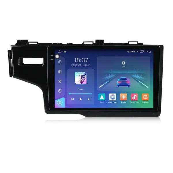 Navigatie dedicata cu Android Honda Jazz IV 2013 - 2020, 8GB RAM, Radio GPS Dual Zone, Display 2K QLED 10.36" Touchscreen, Internet Wi-Fi si slot SIM 4G, Bluetooth, MirrorLink, USB