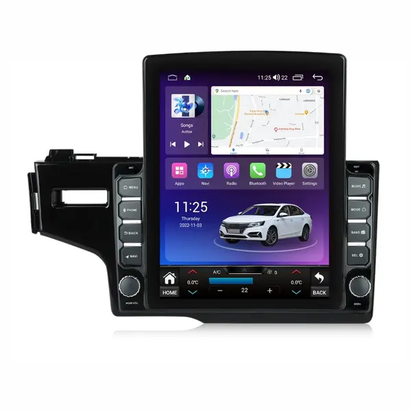 Navigatie dedicata cu Android Honda Jazz IV 2013 - 2020, 8GB RAM, Radio GPS Dual Zone, Touchscreen IPS 9.7" HD tip Tesla, Internet Wi-Fi si slot SIM 4G, Bluetooth, MirrorLink, USB