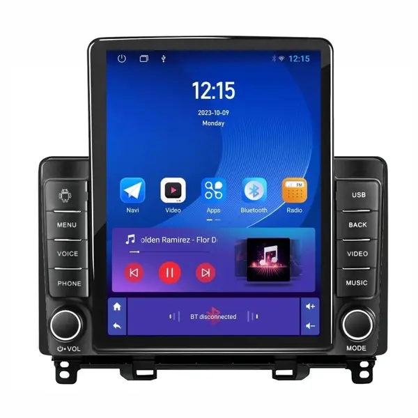 Navigatie dedicata cu Android Honda Jazz V dupa 2020, 1GB RAM, Radio GPS Dual Zone, Touchscreen IPS 9.7" HD tip Tesla, Internet Wi-Fi, Bluetooth, MirrorLink, USB