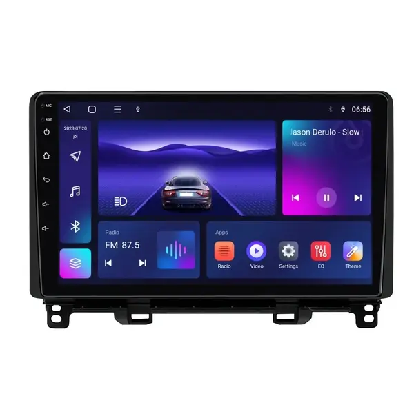 Navigatie dedicata cu Android Honda Jazz V dupa 2020, 4GB RAM, Radio GPS Dual Zone, Display HD IPS 10" Touchscreen, Internet Wi-Fi, Bluetooth, MirrorLink, USB