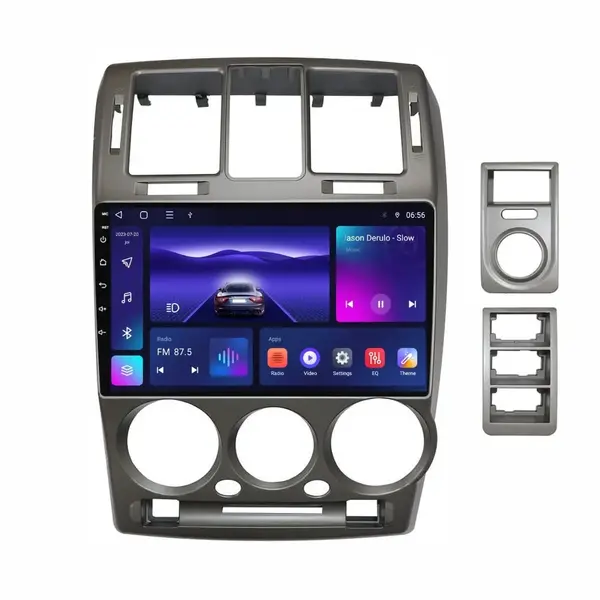 Navigatie dedicata cu Android Hyundai Getz 2001 - 2011, 4GB RAM, Radio GPS Dual Zone, Display HD IPS 9" Touchscreen, Internet Wi-Fi, Bluetooth, MirrorLink, USB