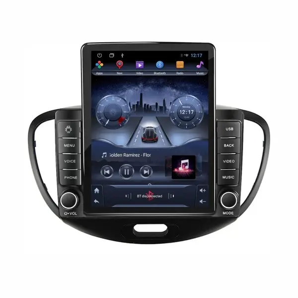 Navigatie dedicata cu Android Hyundai i10 2007 - 2013, 2GB RAM, Radio GPS Dual Zone, Touchscreen IPS 9.7" HD tip Tesla, Internet Wi-Fi, Bluetooth, MirrorLink, USB
